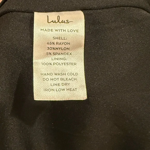 Lulus Cutout and About Black Skater Dress Size Small New with tags - Picture 9 of 10